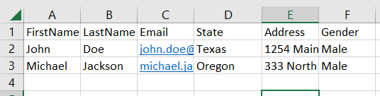 insert columns to excel using powershell